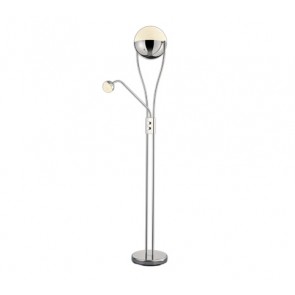 Φωτιστικά δαπέδου Trio Lighting της συλλογής CHRIS Χρωμέ