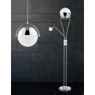 Φωτιστικά δαπέδου Trio Lighting της συλλογής CHRIS Χρωμέ