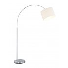 Φωτιστικά δαπέδου Trio Lighting της συλλογής HOTEL Νίκελ ματ