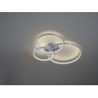 Φωτιστικό Οροφής Trio Lighting της συλλογής AARON Νίκελ ματ