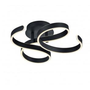 Φωτιστικό Οροφής Trio Lighting της συλλογής FRANCIS Ανθρακί