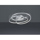 Φωτιστικό Οροφής Trio Lighting της συλλογής GALE Νίκελ ματ