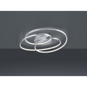 Φωτιστικό Οροφής Trio Lighting της συλλογής GALE Νίκελ ματ