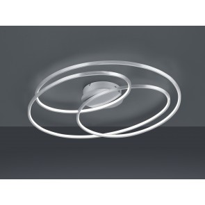 Φωτιστικό Οροφής Trio Lighting της συλλογής GALE Νίκελ ματ