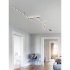 Φωτιστικό Οροφής Trio Lighting της συλλογής INDIRA Νίκελ ματ
