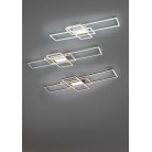 Φωτιστικό Οροφής Trio Lighting της συλλογής IRVINE Νίκελ ματ