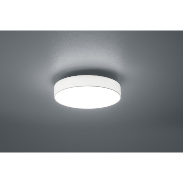 Φωτιστικό Οροφής Trio Lighting της συλλογής LUGANO Νίκελ ματ