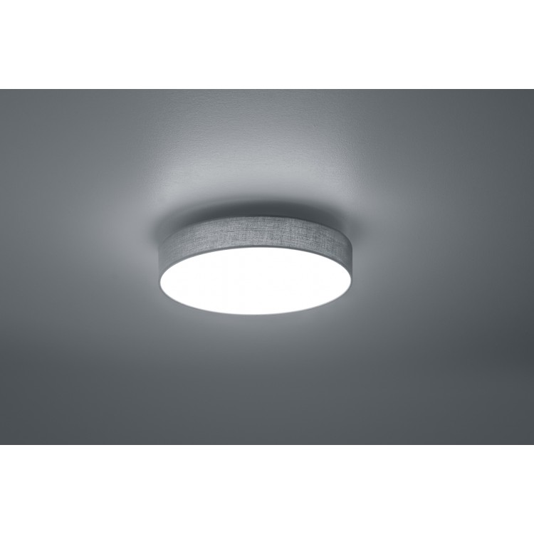 Φωτιστικό Οροφής Trio Lighting της συλλογής LUGANO Νίκελ ματ