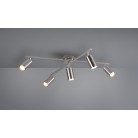 Φωτιστικό Οροφής Trio Lighting της συλλογής MARLEY Νίκελ ματ