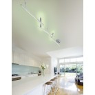 Φωτιστικό Οροφής Trio Lighting της συλλογής MELBY Νίκελ ματ