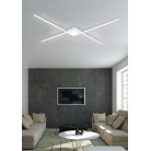 Φωτιστικό Οροφής Trio Lighting της συλλογής OXFORD Λευκό ματ