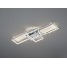 Φωτιστικό Οροφής Trio Lighting της συλλογής THIAGO Νίκελ ματ