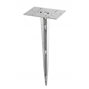 Καρφί εδάφους Trio Lighting της συλλογής EARTH Νίκελ ματ