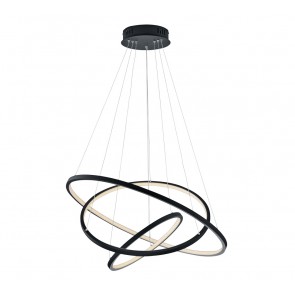 Κρεμαστό Φωτιστικό Trio Lighting της συλλογής AARON Ανθρακί