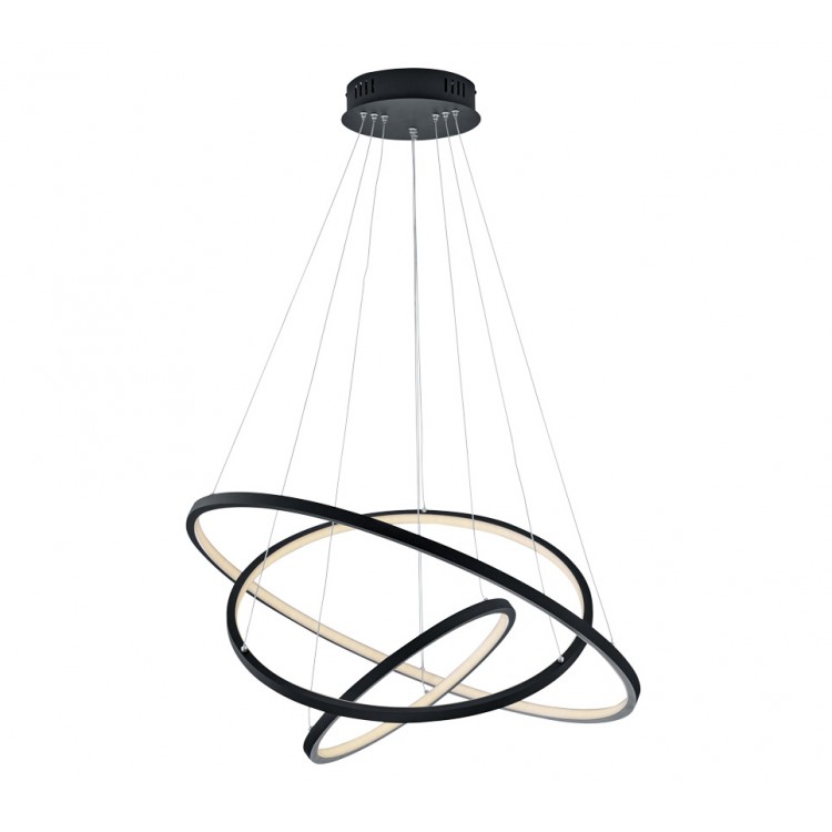 Κρεμαστό Φωτιστικό Trio Lighting της συλλογής AARON Ανθρακί
