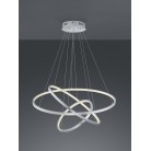 Κρεμαστό Φωτιστικό Trio Lighting της συλλογής AARON Νίκελ ματ