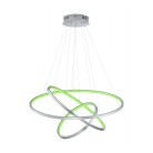 Κρεμαστό Φωτιστικό Trio Lighting της συλλογής AARON Νίκελ ματ