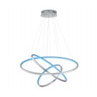 Κρεμαστό Φωτιστικό Trio Lighting της συλλογής AARON Νίκελ ματ