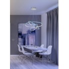 Κρεμαστό Φωτιστικό Trio Lighting της συλλογής AARON Νίκελ ματ