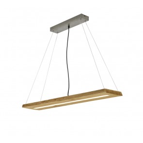 Κρεμαστό Φωτιστικό Trio Lighting της συλλογής BRAD χρωματισμένου Ξύλου