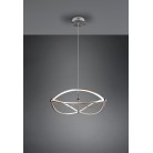 Κρεμαστό Φωτιστικό Trio Lighting της συλλογής CHARIVARI Νίκελ ματ