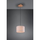 Κρεμαστό Φωτιστικό Trio Lighting της συλλογής ELMAU Νίκελ αντικέ