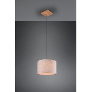 Κρεμαστό Φωτιστικό Trio Lighting της συλλογής ELMAU Νίκελ αντικέ