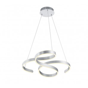 Κρεμαστό Φωτιστικό Trio Lighting της συλλογής FRANCIS βουρτσισμένου Αλουμινίου