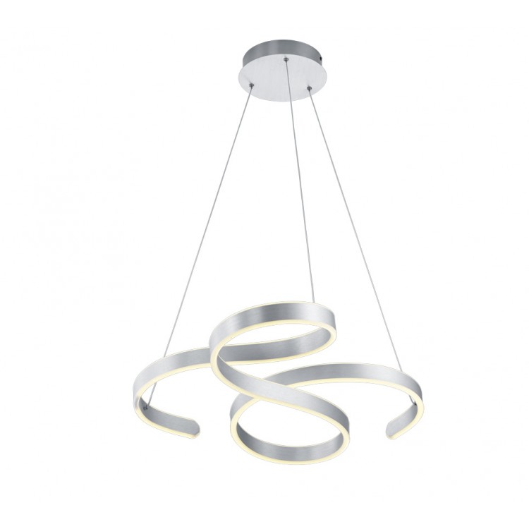 Κρεμαστό Φωτιστικό Trio Lighting της συλλογής FRANCIS βουρτσισμένου Αλουμινίου