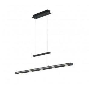 Κρεμαστό Φωτιστικό Trio Lighting της συλλογής LACAL Μαύρο ματ