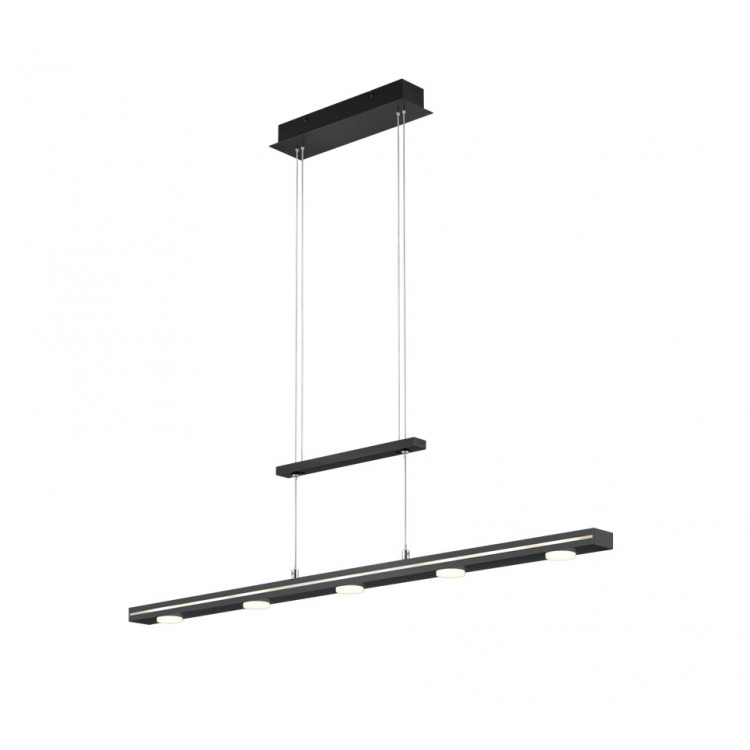 Κρεμαστό Φωτιστικό Trio Lighting της συλλογής LACAL Μαύρο ματ