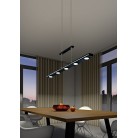Κρεμαστό Φωτιστικό Trio Lighting της συλλογής LACAL Μαύρο ματ