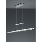 Κρεμαστό Φωτιστικό Trio Lighting της συλλογής LACAL Νίκελ ματ