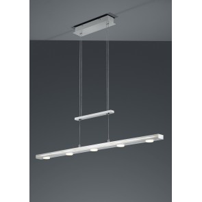 Κρεμαστό Φωτιστικό Trio Lighting της συλλογής LACAL Νίκελ ματ