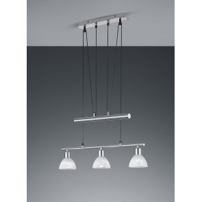Κρεμαστό Φωτιστικό Trio Lighting της συλλογής LEVISTO Νίκελ ματ