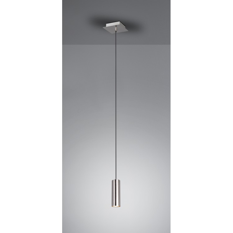 Κρεμαστό Φωτιστικό Trio Lighting της συλλογής MARLEY Νίκελ ματ