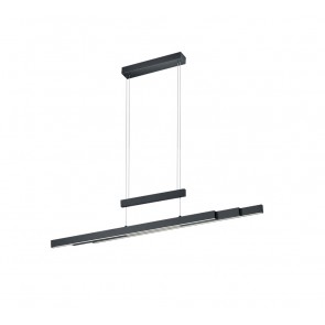 TRAJAN Κρεμαστό Φωτιστικό Trio Lighting  -  Μαύρο ματ 375310532 
