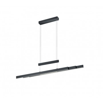 TRAJAN Κρεμαστό Φωτιστικό Trio Lighting  -  Μαύρο ματ 375310532 