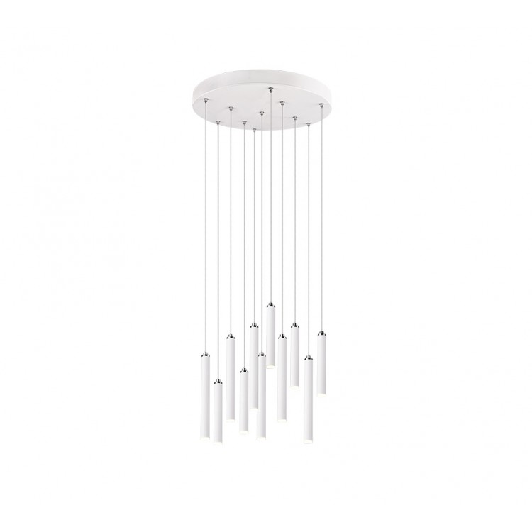 TUBULAR Κρεμαστό Φωτιστικό Trio Lighting 321691131  -  Λευκό ματ 