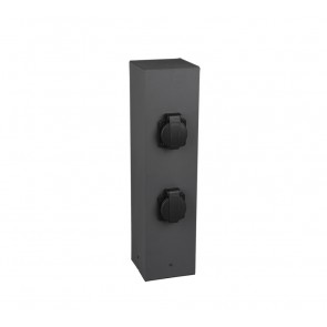 Πρίζα κήπου Trio Lighting της συλλογής GARDEN Ανθρακί