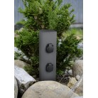Πρίζα κήπου Trio Lighting της συλλογής GARDEN Ανθρακί