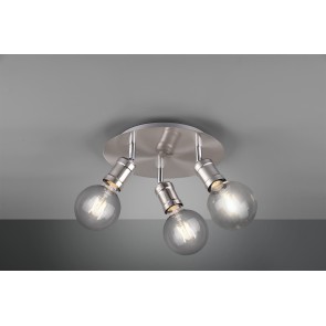 Σποτ Trio Lighting της συλλογής CARL Νίκελ ματ