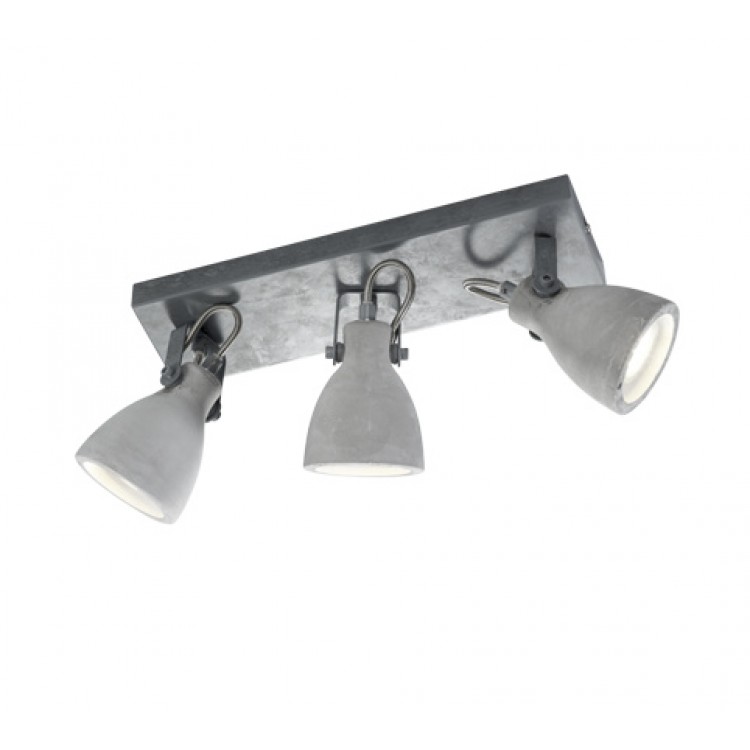 Σποτ Trio Lighting της συλλογής CONCRETE Τσιμέντου