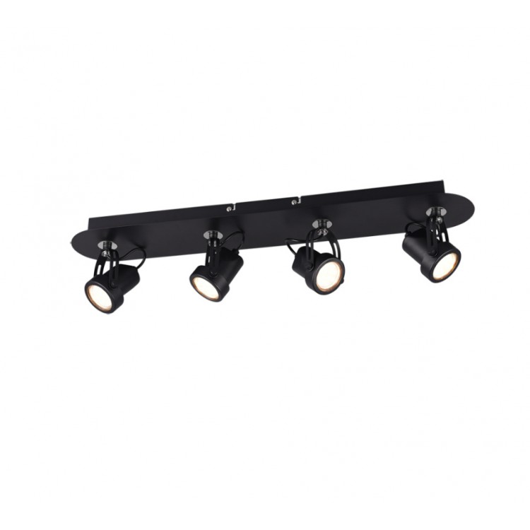 Σποτ Trio Lighting της συλλογής GOA Μαύρο ματ