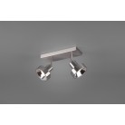 Σποτ Trio Lighting της συλλογής LEON Νίκελ ματ