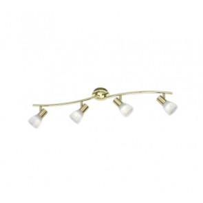 Σποτ Trio Lighting της συλλογής LEVISTO Ορείχαλκου ματ