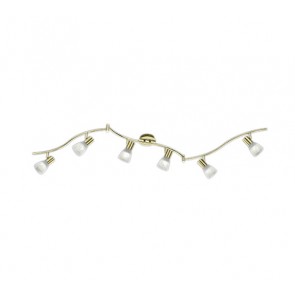 Σποτ Trio Lighting της συλλογής LEVISTO Ορείχαλκου ματ