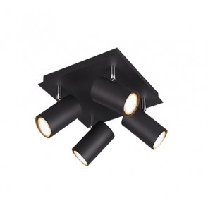 Σποτ Trio Lighting της συλλογής MARLEY Μαύρο ματ