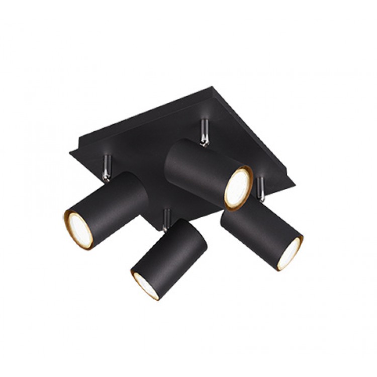Σποτ Trio Lighting της συλλογής MARLEY Μαύρο ματ