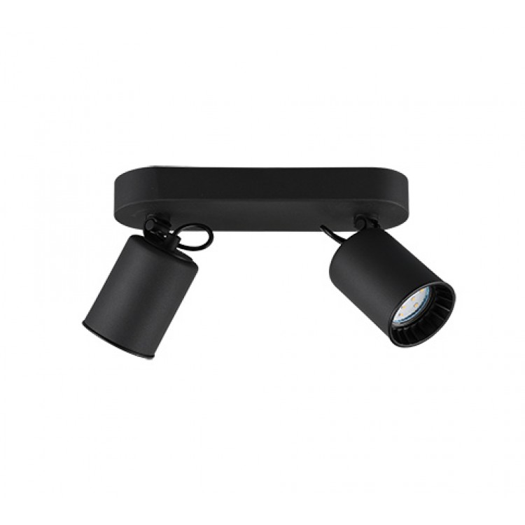 Σποτ Trio Lighting της συλλογής PAGO Μαύρο ματ
